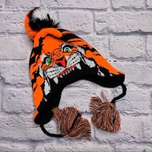 Under Armour Youth Tiger Winter Hat in Orange/Black